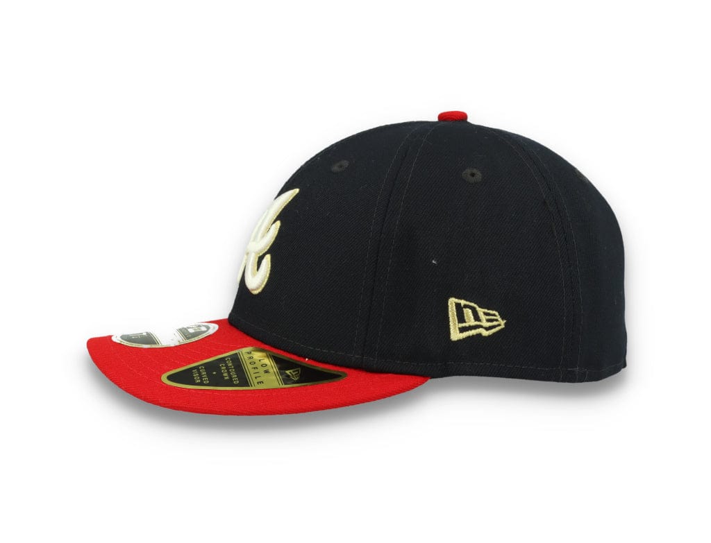 59FIFTY Low Profile Gold Atlanta Braves - LOKK