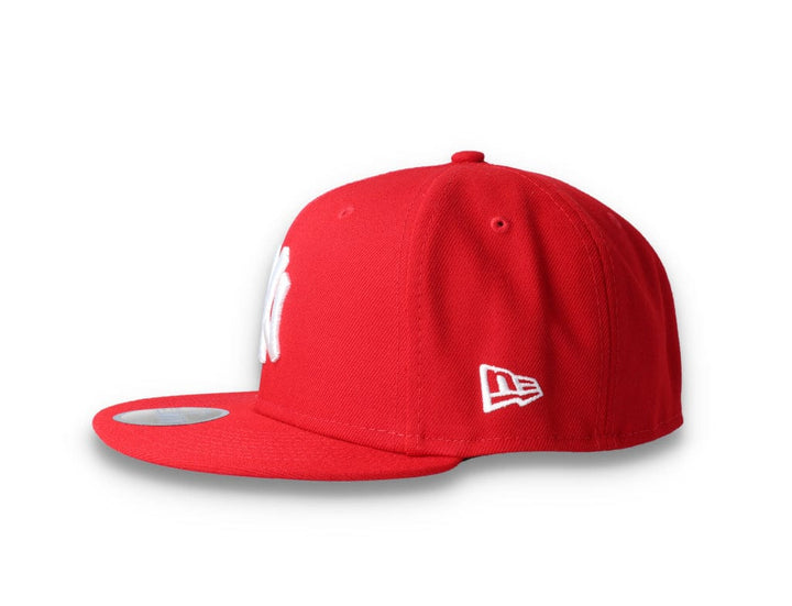 59FIFTY MLB Basic New York Yankees  Scarlet/White - LOKK
