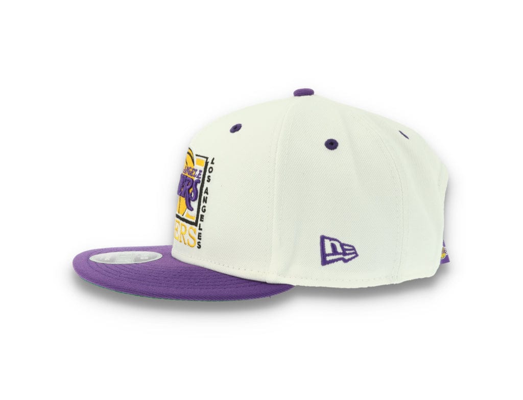 9FIFTY White Crown LA Lakers - LOKK