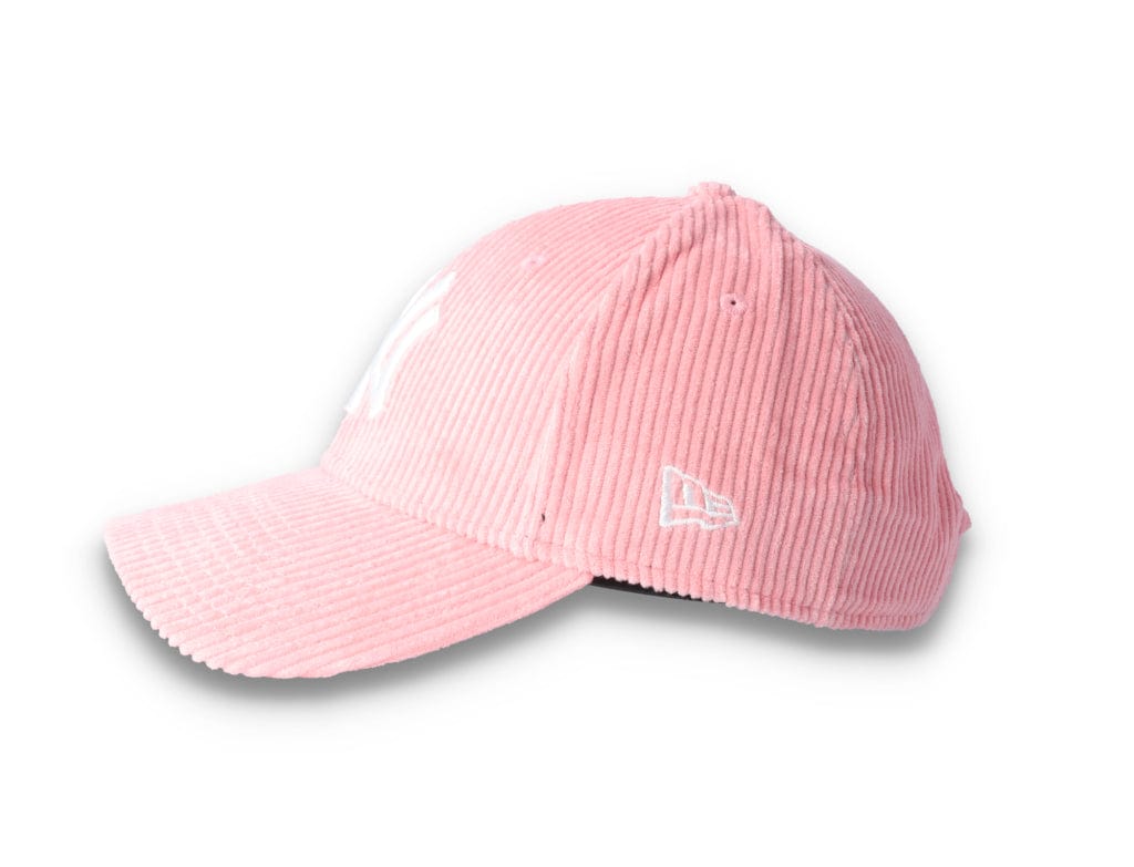Dame Cap NY Yankees Pink Fashion Cord 9FORTY Womens - LOKK