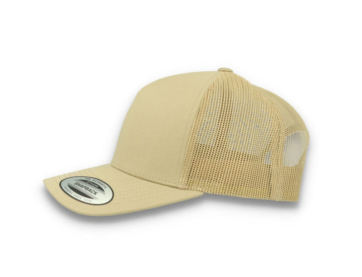 Trucker Cap Khaki 5-Panel Retro Trucker 6506 - LOKK