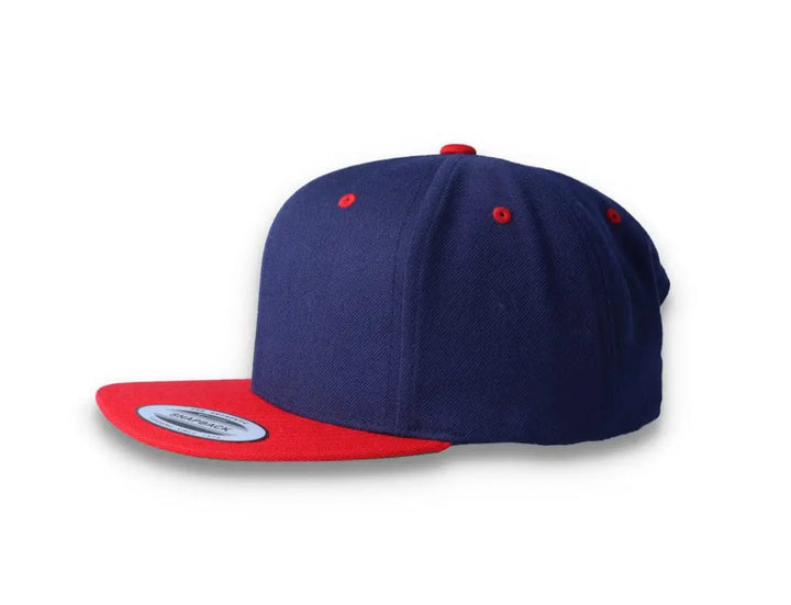 Yupoong Classic Snapback 6089MT Navy/Red - LOKK