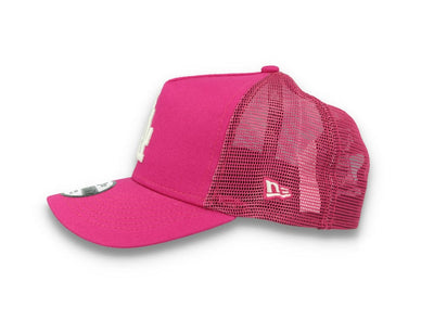 Kids Trucker Cap Tonal Mesh LA Dodgers Pink