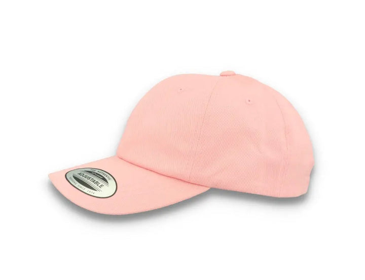 Pink Dad Cap Low Profile Cotton Twill - Yupoong 6245CM - LOKK
