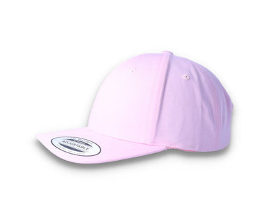 Curved Baseball Cap Snapback Pink - Yupoong 7706