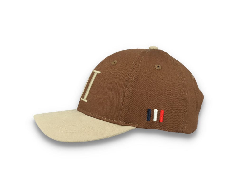 Baseball Cap Suede II Mountain Grey/Dark Sand - LOKK