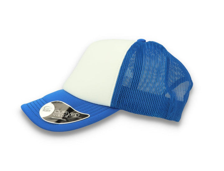 Trucker Cap Royal Blue/White Atlantis Rapper Foam - LOKK