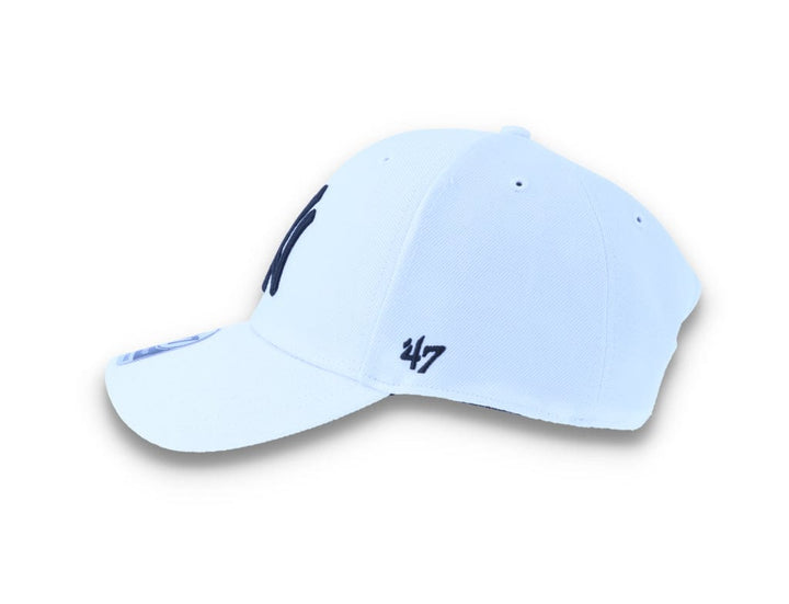 Cap New York Yankees White/Black MLB MVP Wool - LOKK