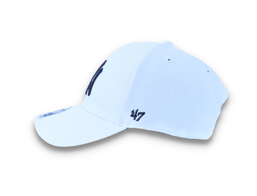 Cap New York Yankees White/Black MLB MVP Wool