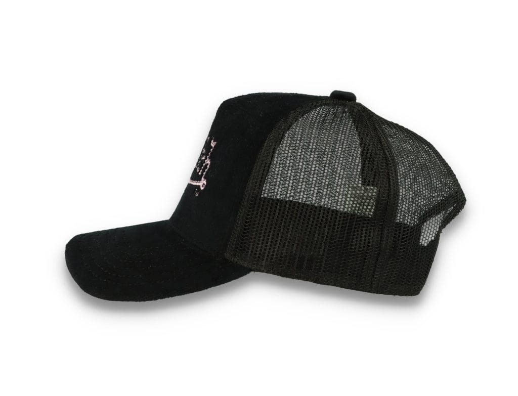 Von Dutch Trucker Cap Miami Velvet Black/Black - LOKK