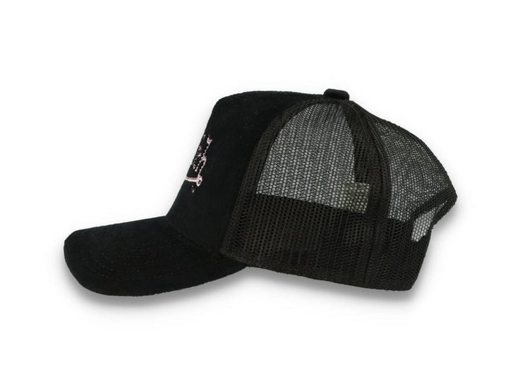 Von Dutch Trucker Cap Miami Velvet Black/Black - LOKK