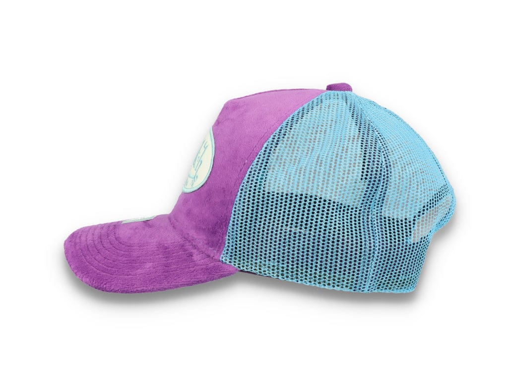 Von Dutch Trucker Cap Velvet Lilac/Blue - LOKK