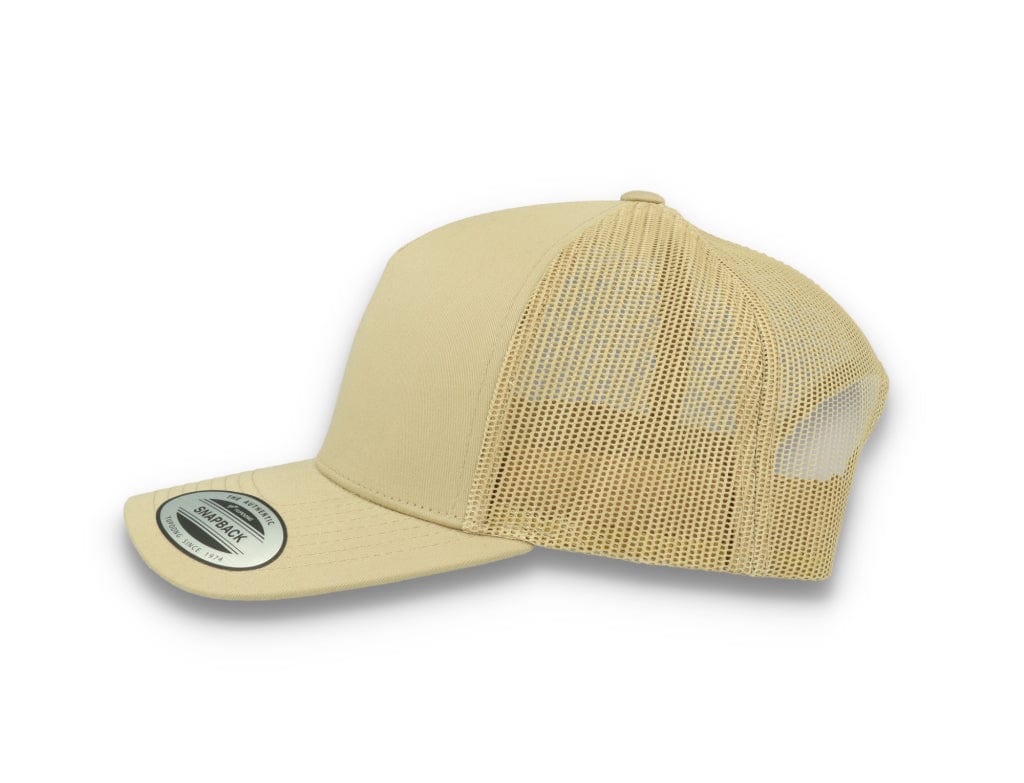 Trucker Cap Khaki 5-Panel Retro Trucker 6506 - LOKK