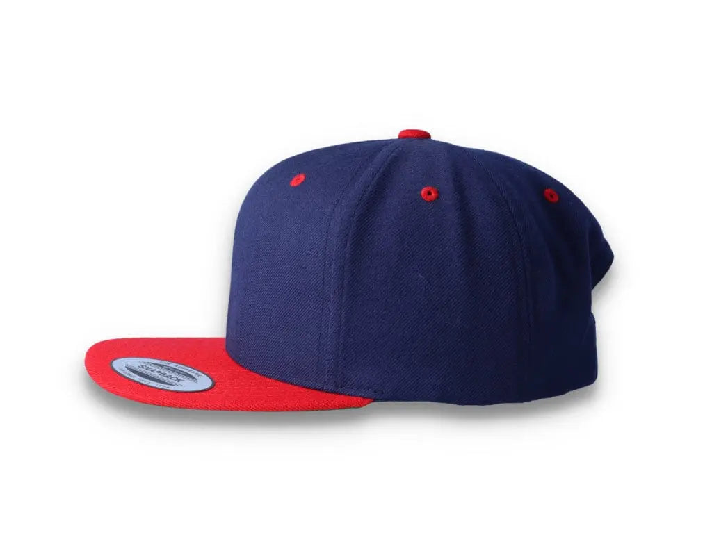 Yupoong Classic Snapback 6089MT Navy/Red - LOKK