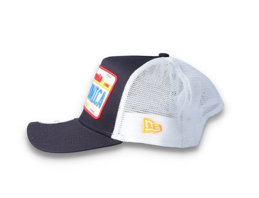 Trucker Cap Navy License Plate 9FORTY A-Frame Trucker - LOKK