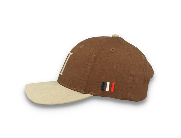 Baseball Cap Suede II Mountain Grey/Dark Sand - LOKK
