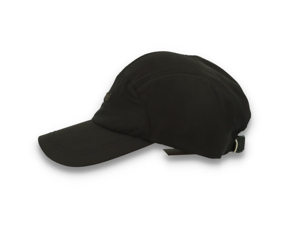 Light Ripstop Strap Cap Black