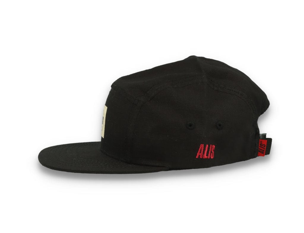 Alis Freetown 5-Panel Cap Black - LOKK