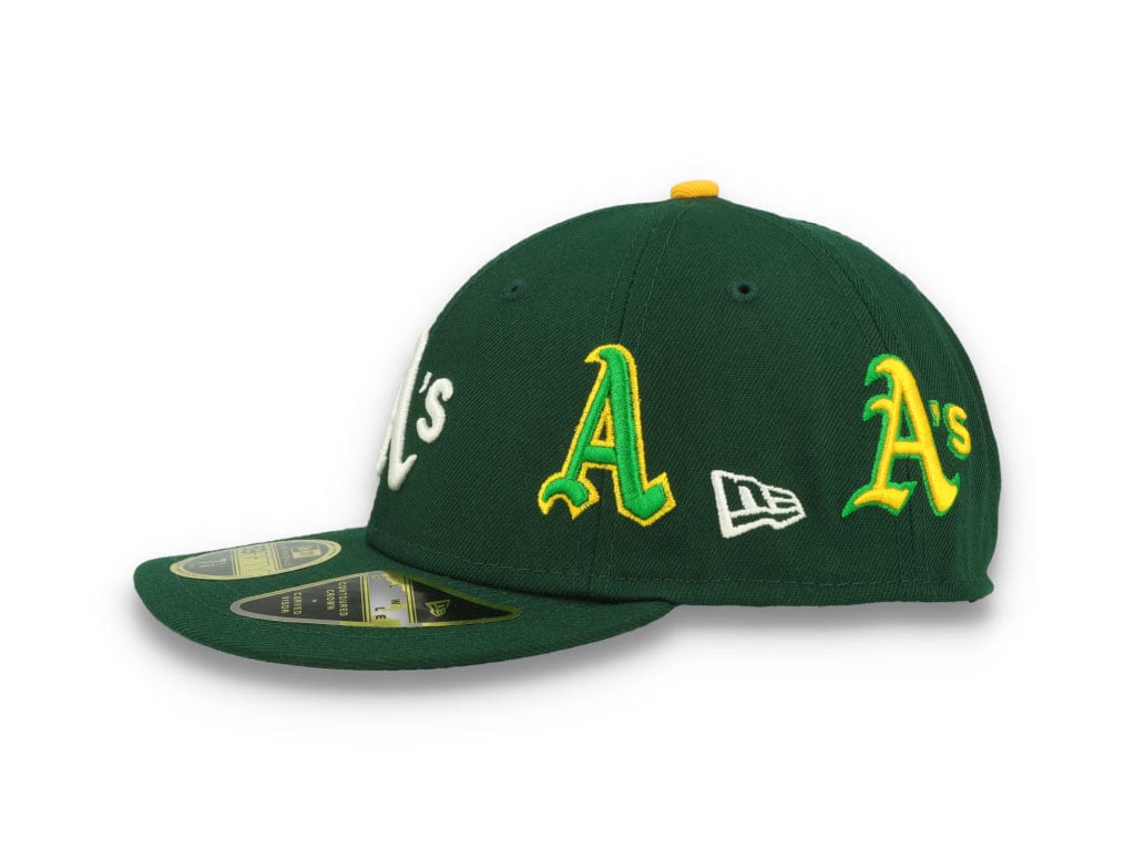 59FIFTY low Profile Oaklnad Athletics All Over Logo - LOKK