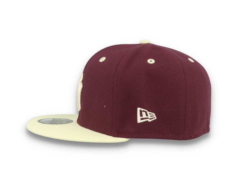 59FIFTY MLB World Series Trail Mix New York Yankees Plum/White - LOKK