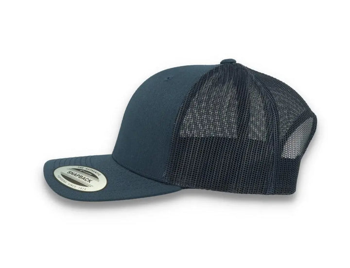 Navy Trucker Cap Retro - Yupoong 6606 - LOKK