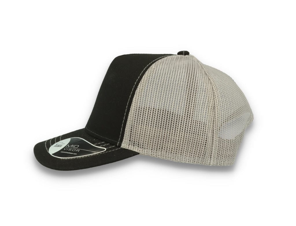 Trucker Cap Black/Grey Atlantis Rapper Canvas - LOKK