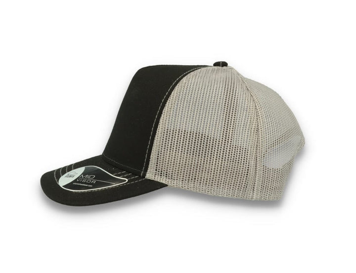 Trucker Cap Black/Grey Atlantis Rapper Canvas - LOKK