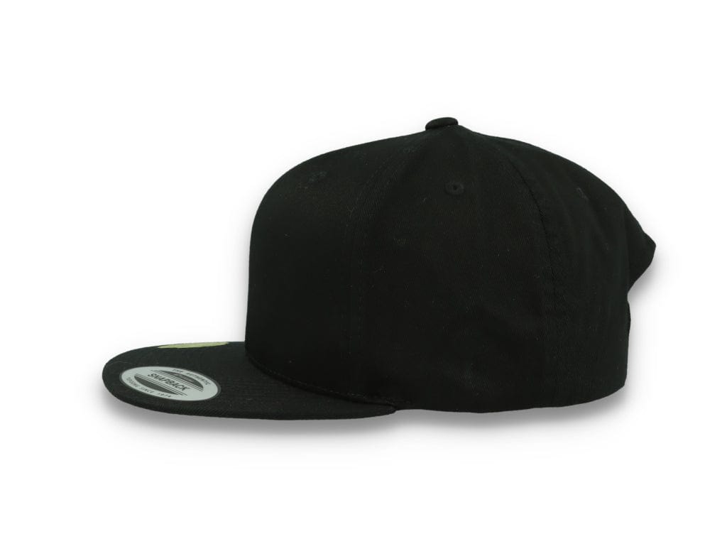 Yupoong 6089OC Organic Cotton Snapback Black - LOKK