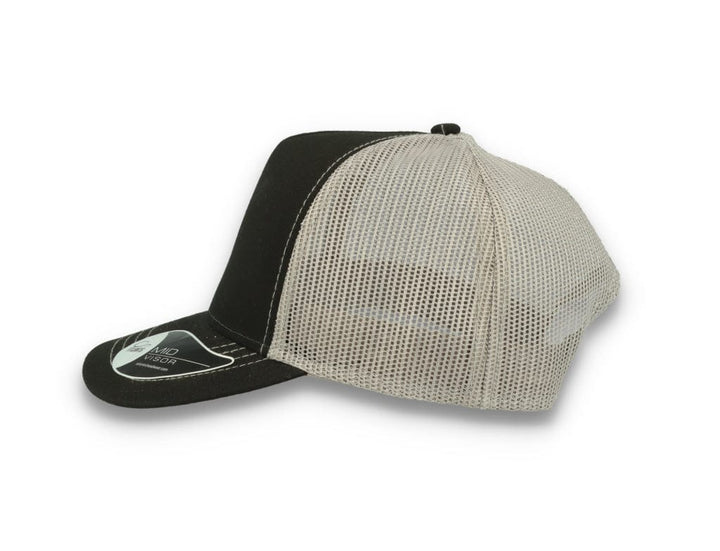 Trucker Cap Black/Grey Atlantis Rapper Canvas - LOKK