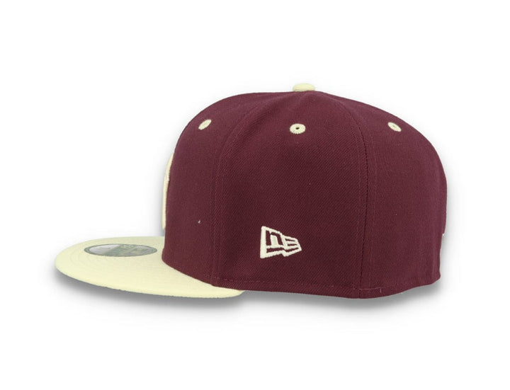 59FIFTY MLB World Series Trail Mix New York Yankees Plum/White - LOKK