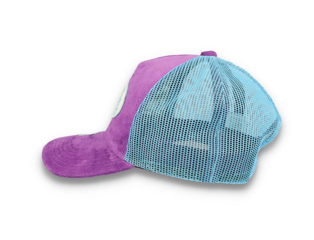 Von Dutch Trucker Cap Velvet Lilac/Blue - LOKK
