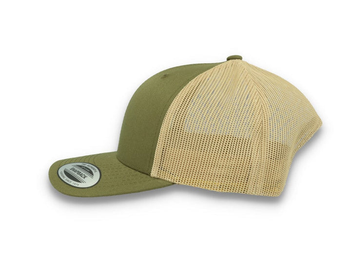 Flexfit 6606T Retro Trucker Moss Green/Khaki - LOKK