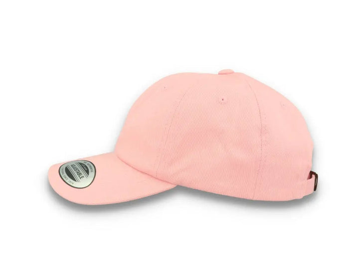 Pink Dad Cap Low Profile Cotton Twill - Yupoong 6245CM - LOKK