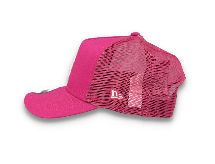 Kids Trucker Cap Tonal Mesh LA Dodgers Pink - LOKK