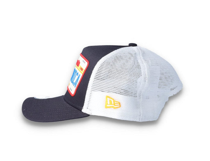 Trucker Cap Navy License Plate 9FORTY A-Frame Trucker - LOKK