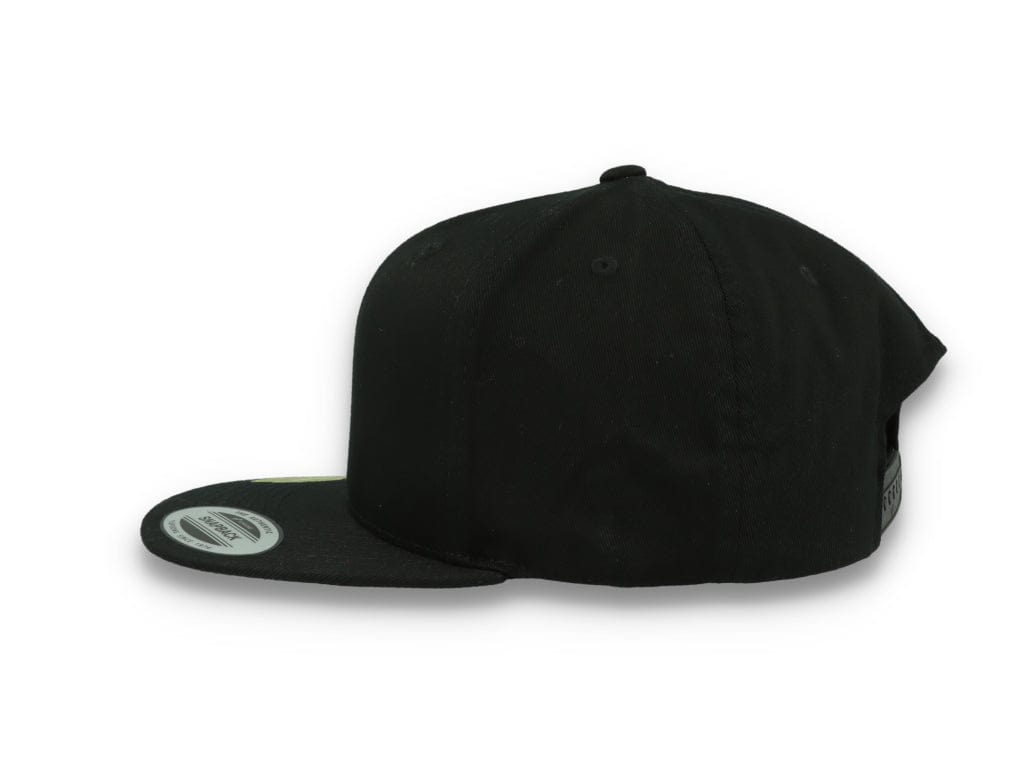 Yupoong 6089OC Organic Cotton Snapback Black - LOKK