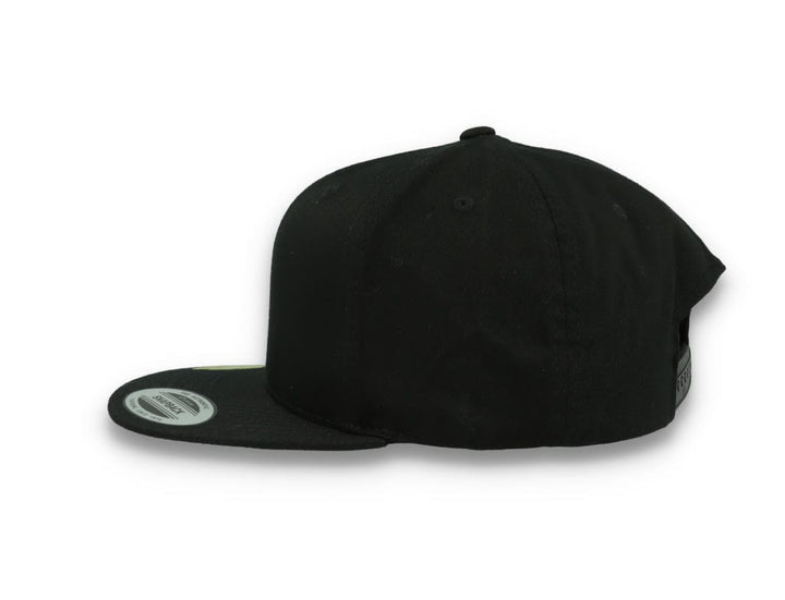 Yupoong 6089OC Organic Cotton Snapback Black - LOKK