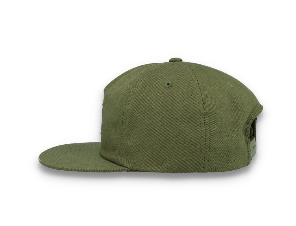 Cap Snapback Essential Unstructured Box Loden Green - LOKK