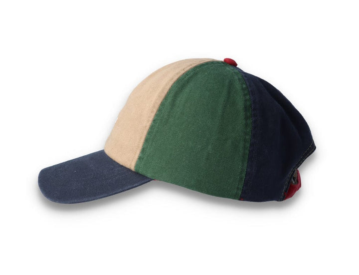 Cap Laytham Sports Cap Navy/Lobster Red/Stone - LOKK