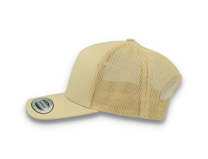 Trucker Cap Khaki 5-Panel Retro Trucker 6506 - LOKK