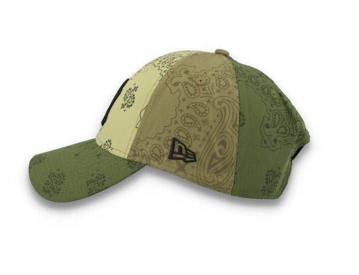9FORTY Paisley Print NY Yankees Olive - LOKK