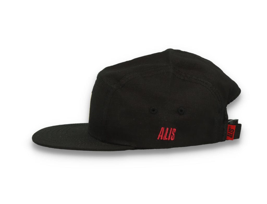 Alis Freetown 5-Panel Cap Black - LOKK