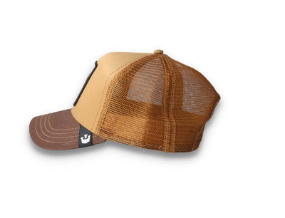Goorin Trucker Cap The King Lion Brown