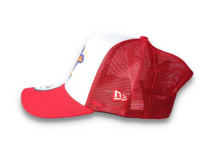 Trucker Cap Red Minor League Reading Fighting Phils 9FORTY A-Frame Trucker - LOKK