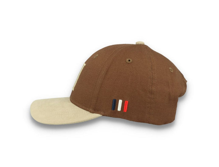 Baseball Cap Suede II Mountain Grey/Dark Sand - LOKK