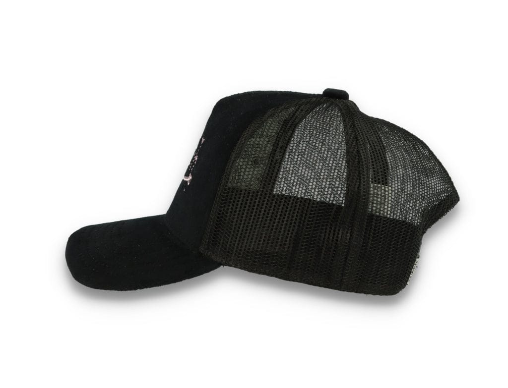Von Dutch Trucker Cap Miami Velvet Black/Black - LOKK
