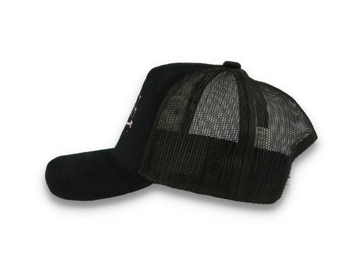 Von Dutch Trucker Cap Miami Velvet Black/Black - LOKK