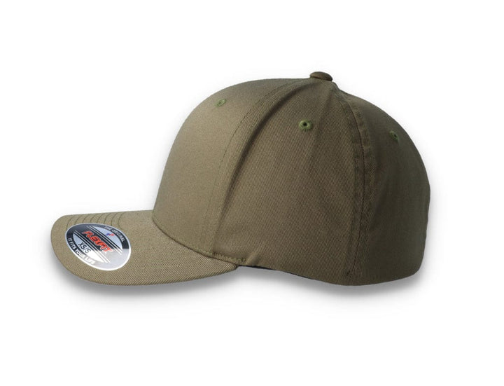 Cap Olive Green Flexfit Baseball 6277 - LOKK