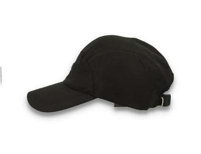 Light Ripstop Strap Cap Black