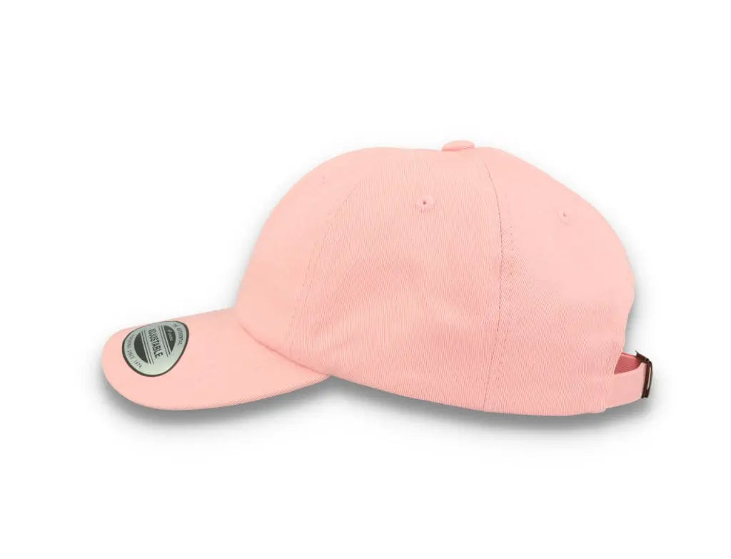 Pink Dad Cap Low Profile Cotton Twill - Yupoong 6245CM - LOKK